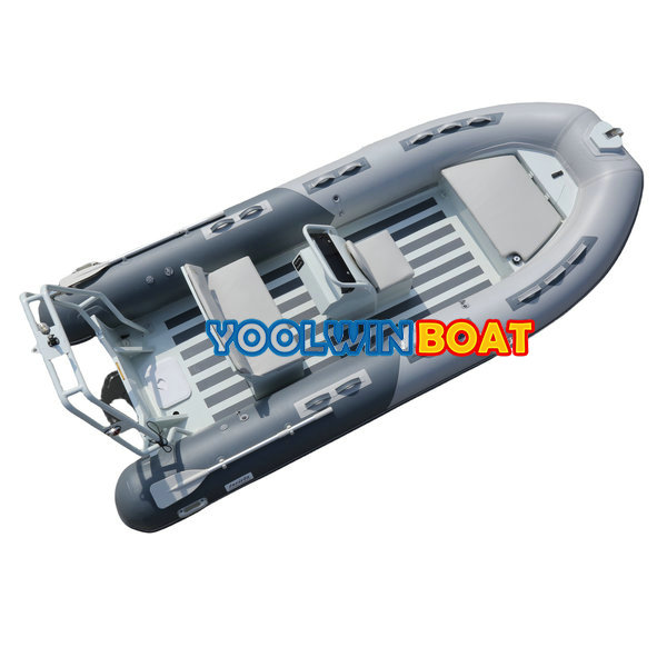 480 Aluminum Motor Cruiser Inflatable Rigid Hull Fishing Rowing Boat