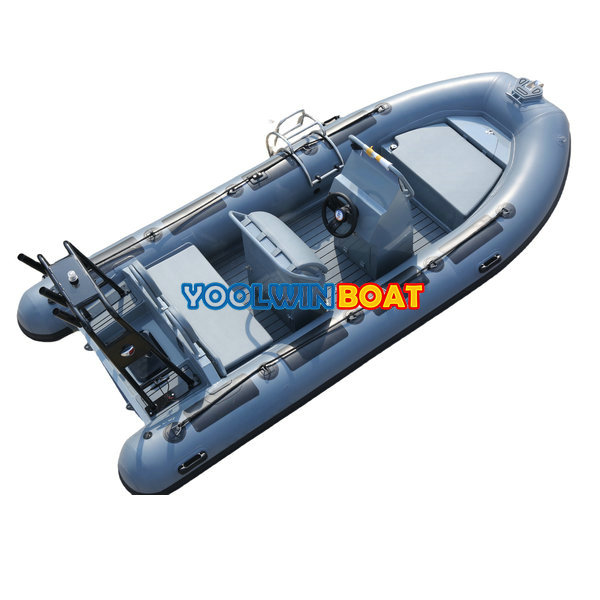 16FT RHIB 480 Aluminum Orca Hypalon Rowing RIB Boat