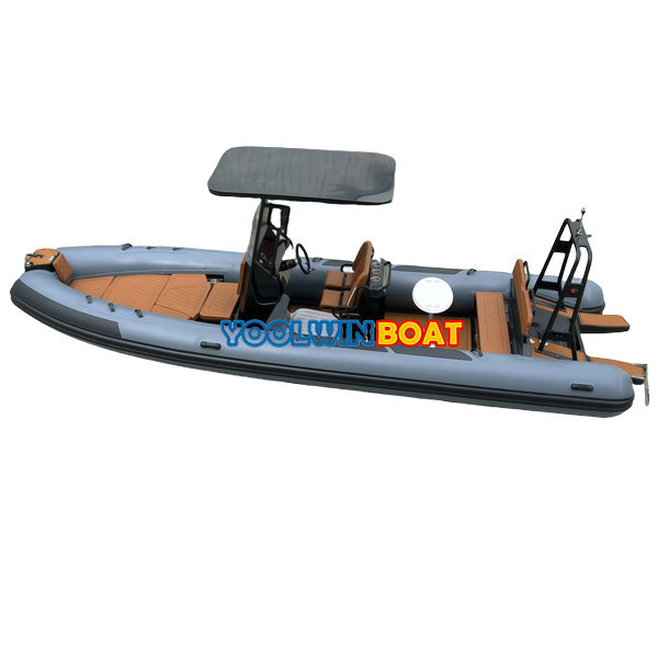 6.8m 22ft Recreation Luxury Aluminum RIB Boats with CE