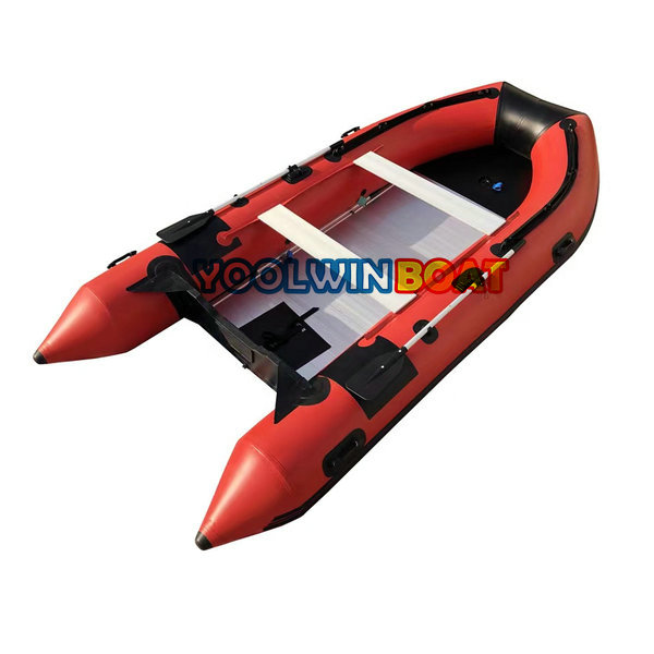 300 Inflatable Boat PVC 10ft Roll Up Fishing Dinghy Boat