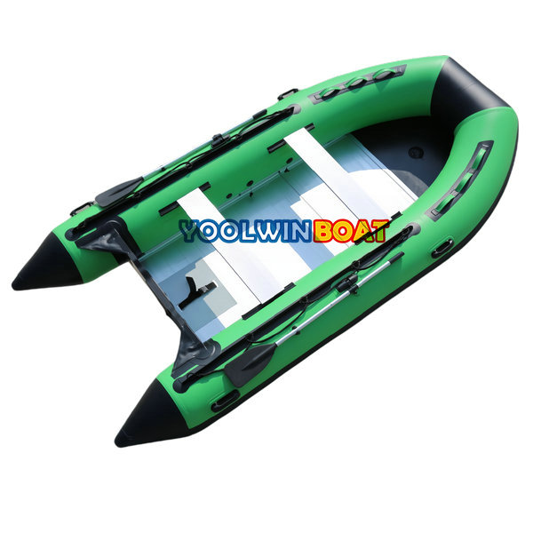 360 Leisure Fishing Inflatable Boat with Electric Outboard Motor