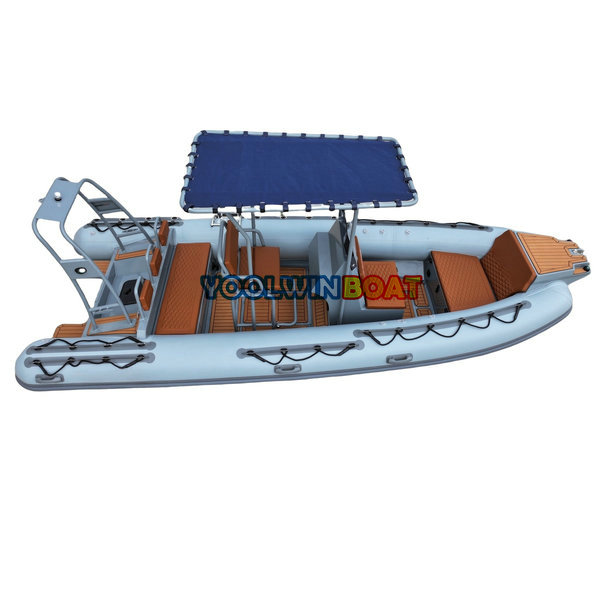 460 Explore Aluminum RIB Boat for Fishing