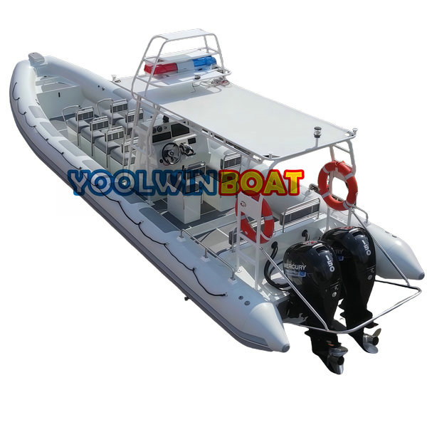 960 Police Rescue Aluminum RHIB Boat for Coast Guard