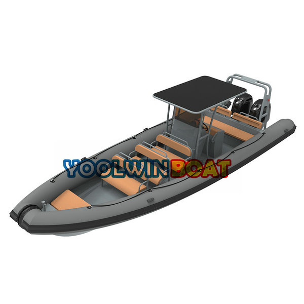 860 Passenger Tourism Aluminum RIB Boat for Government Rescue