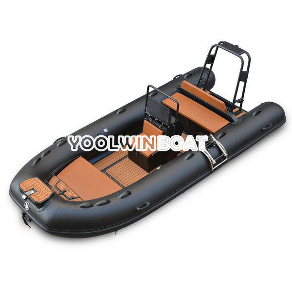 460 Outboard Aluminum Double Hull RIB Boat for Leisure and Commercial