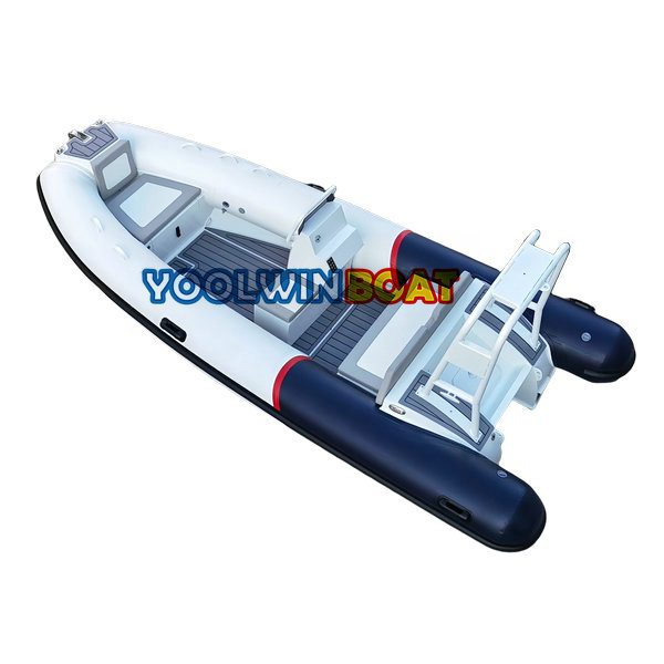 460 Sport Aluminum RIB Hypalon Inflatable Boat 