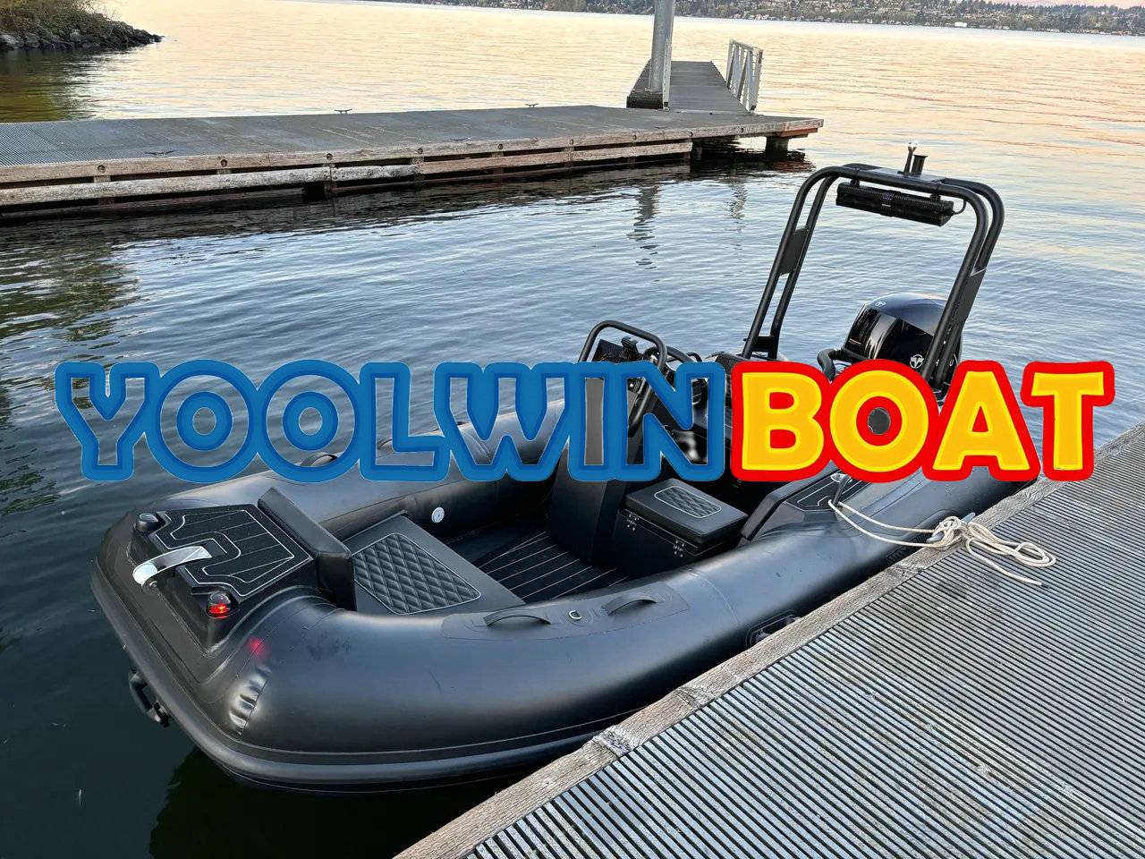 360 luxury aluminum rib boat