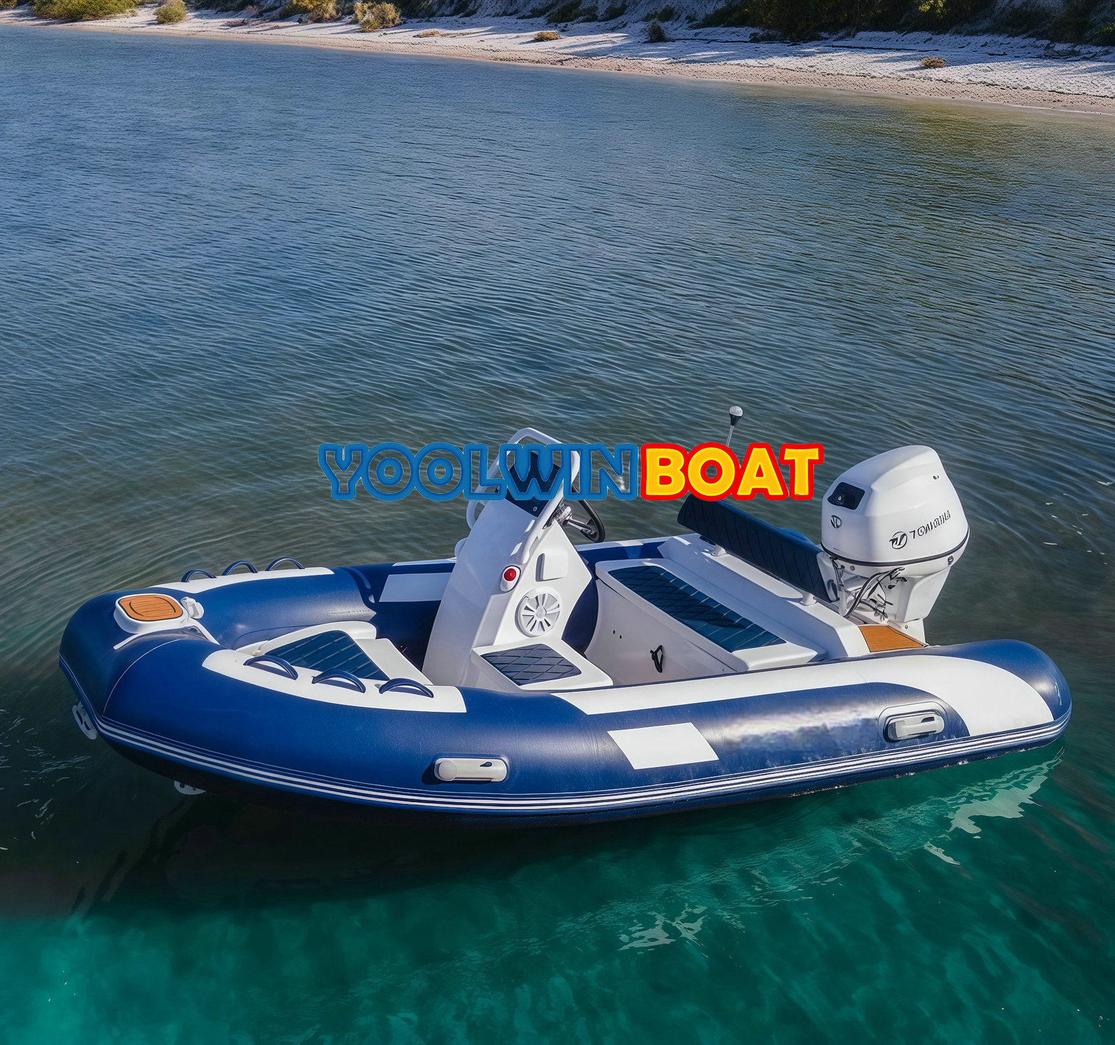 360 fishing aluminum tender boat