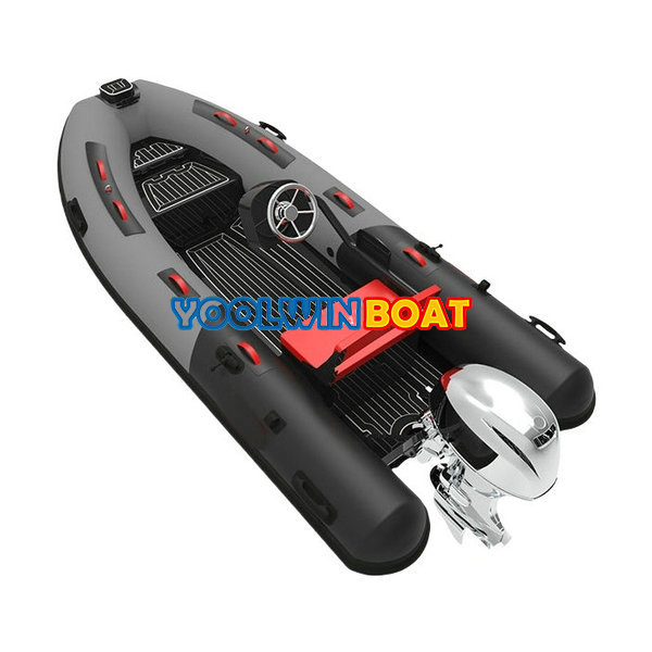 390 rubber fishing aluminum rib boat