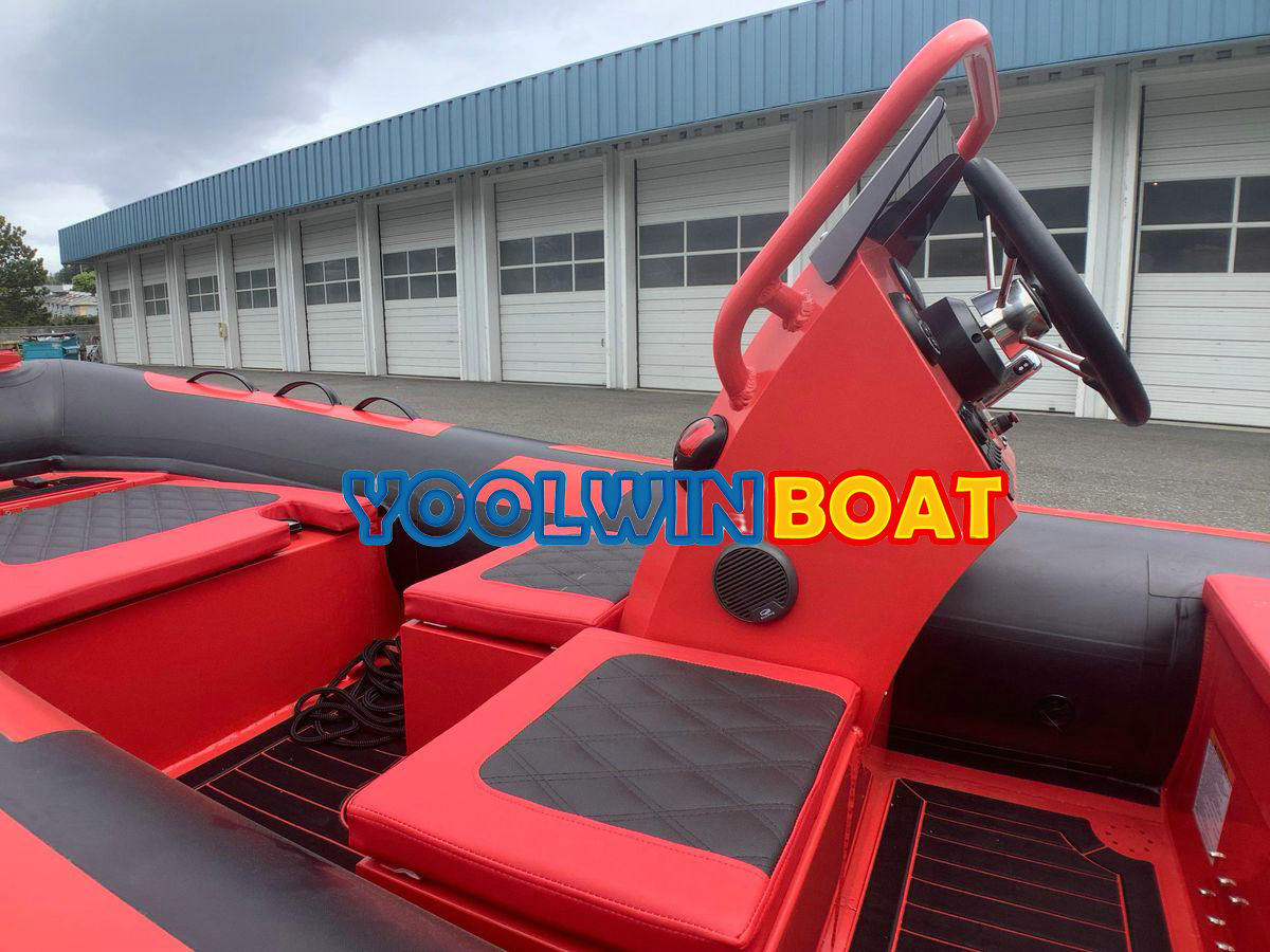 390 rib boat center console