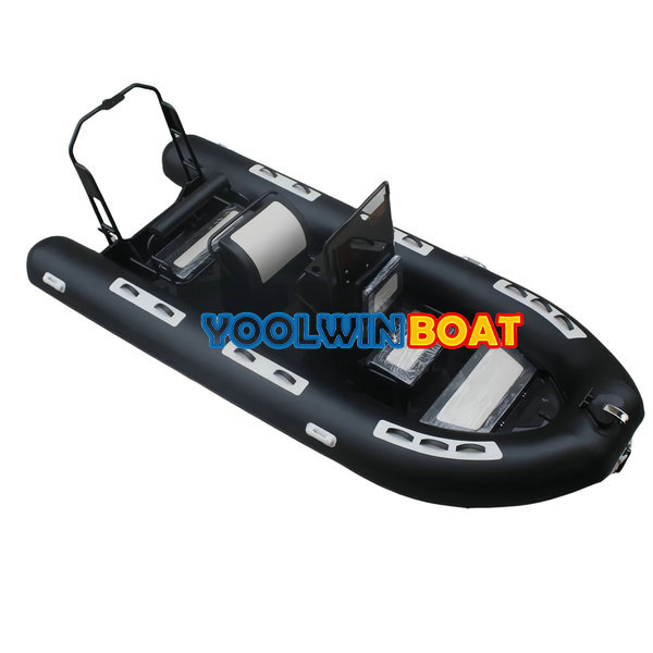 480 simple aluminum rib boat