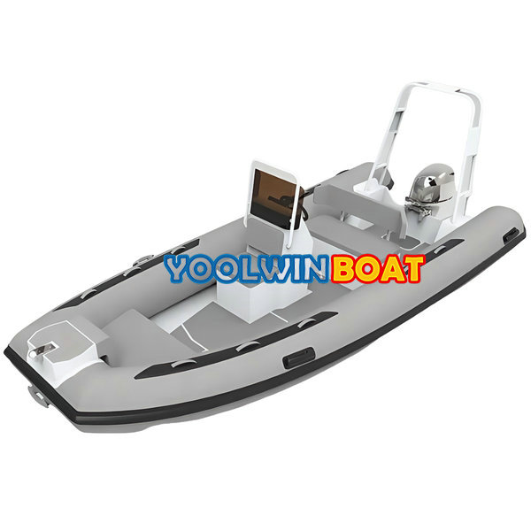 480 pvc aluminum rib boat