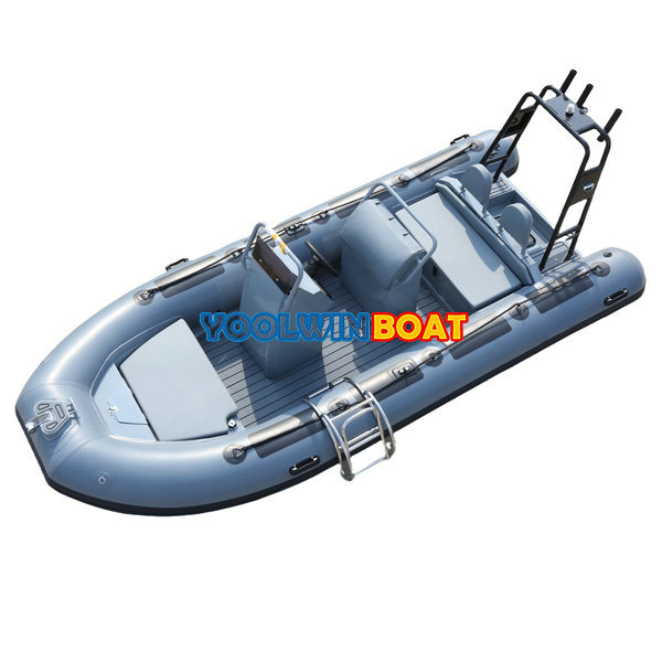 4.8m rescue aluminum rib boat