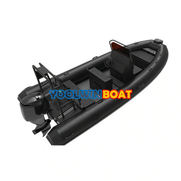 520 hypalon aluminum rib boat