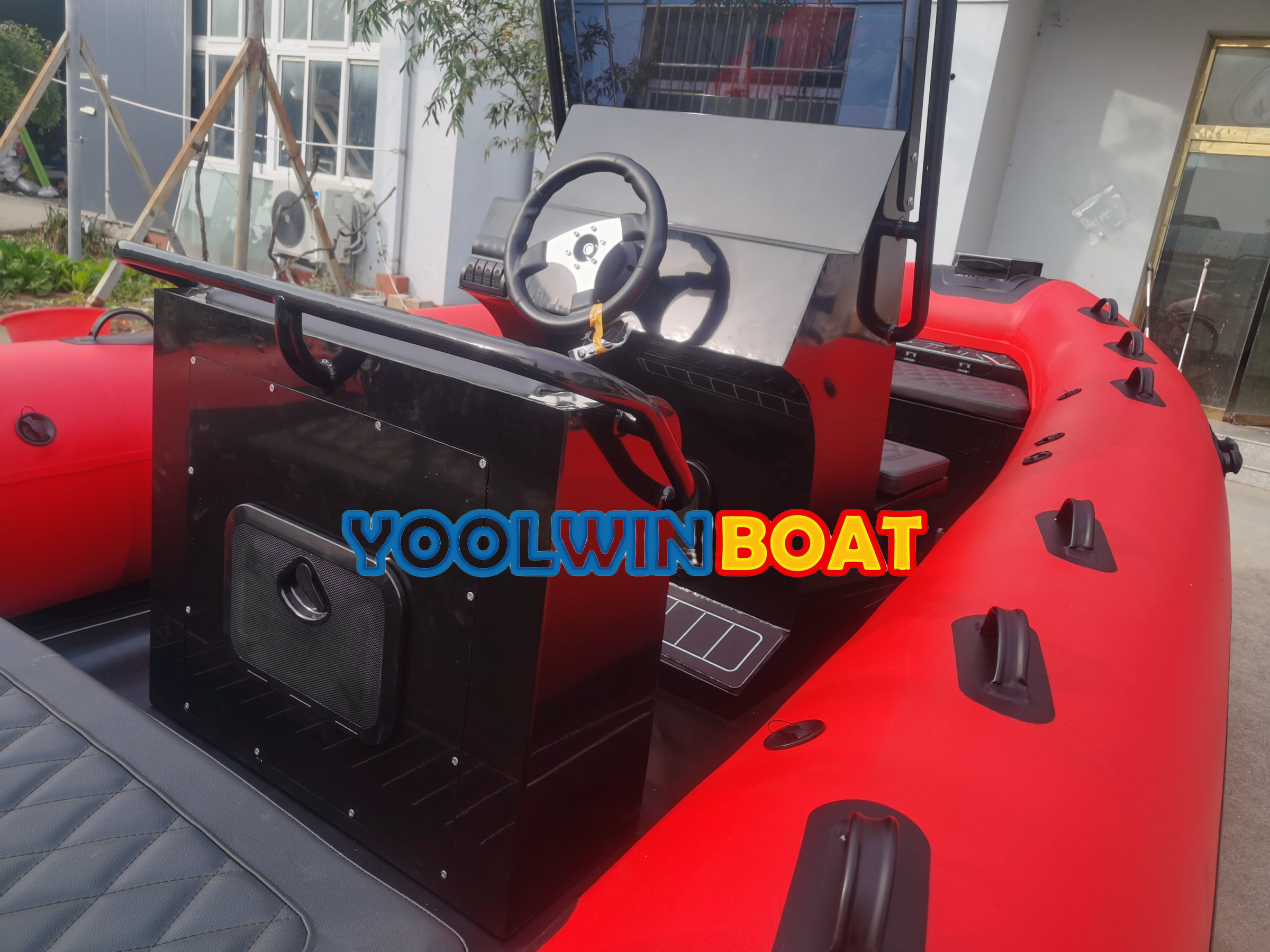 520 rib boat driver seat