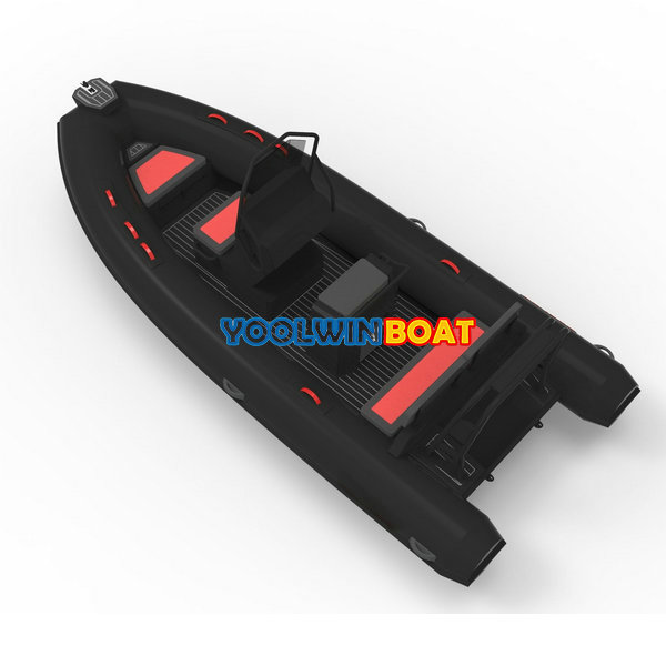 580 leisure aluminum rib boat