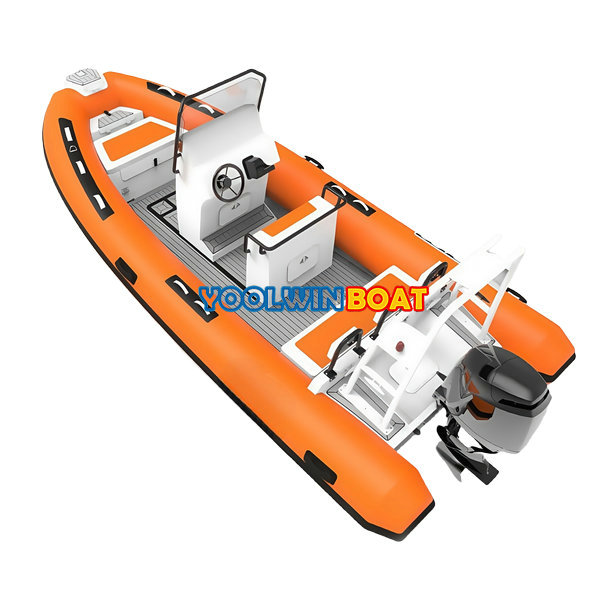 580 EVA aluminum rib boat