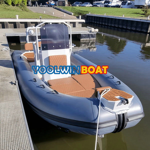 580 hypalon aluminum rib boat