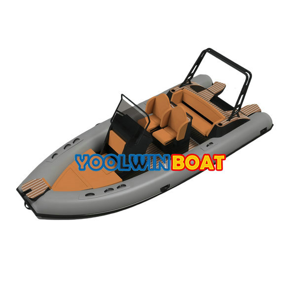 580 fishing aluminum rib boat