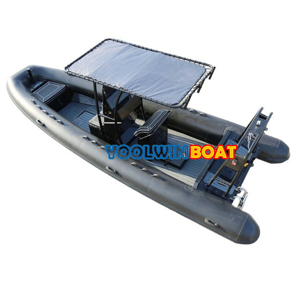 680 power aluminum rib boat