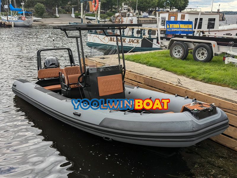 680 patrol aluminum rib boat