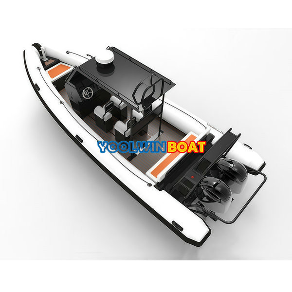 760 rescue orca hypalon aluminum rhibs boat