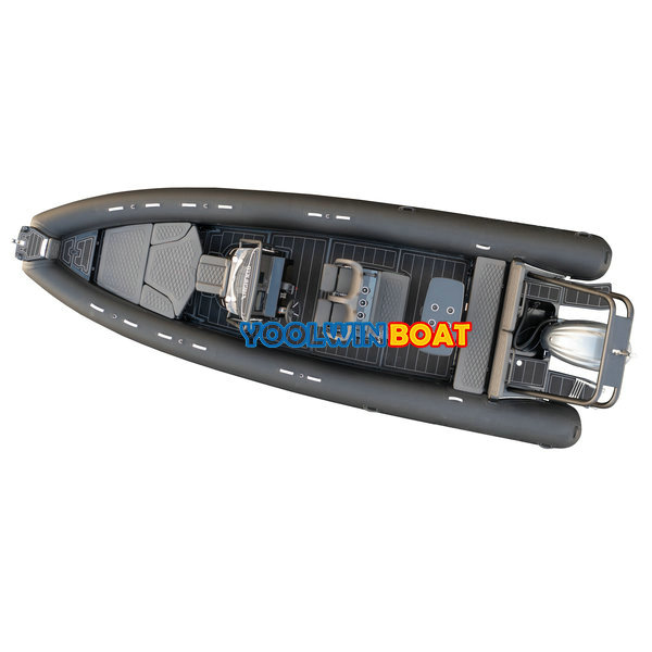 760 luxury aluminum rib boat