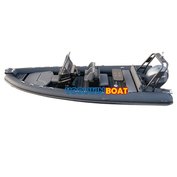 760 fun aluminum rib boat