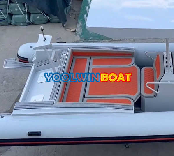 860 rib boat sunbed