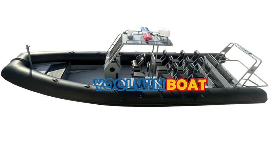 860 resuce aluminum rib boat