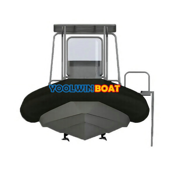 680 cabin aluminum rib boat