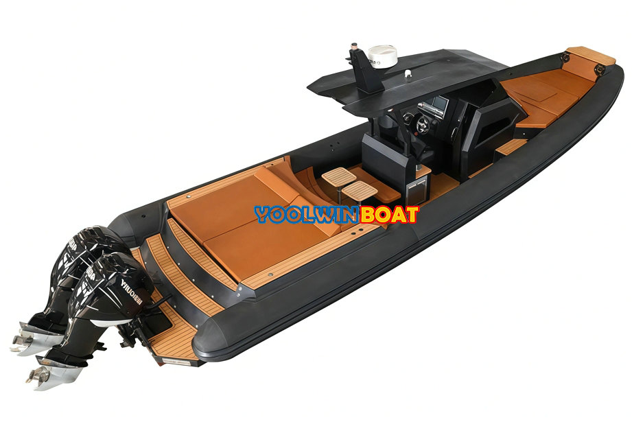 35ft recreation aluminum rib boat