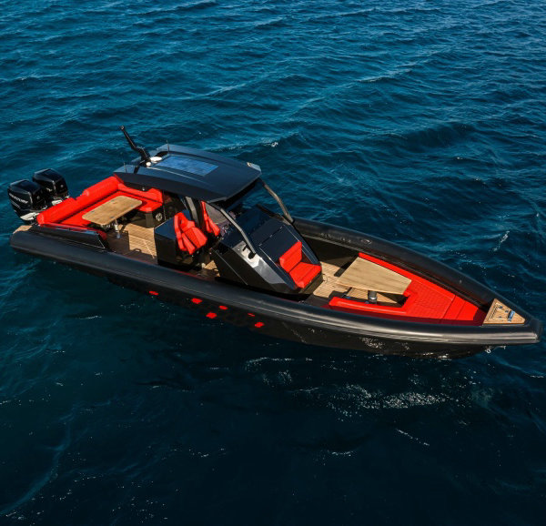 35ft power aluminum rib boat