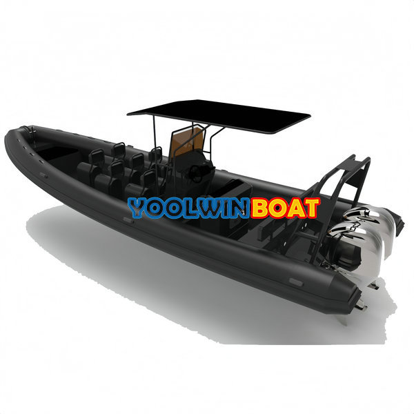 960 tourism aluminum rib boat