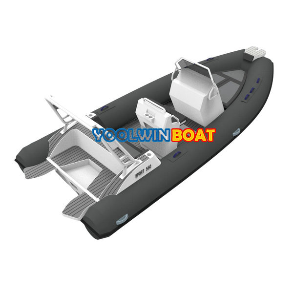 580 fishing rhib boat