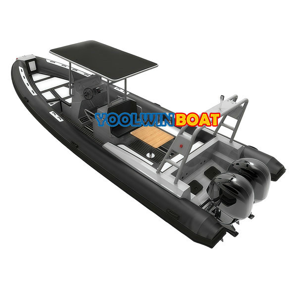 860 recreation aluminum rib boat