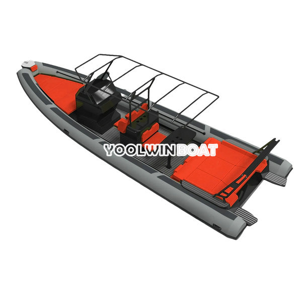 860 recreation aluminum rib boat