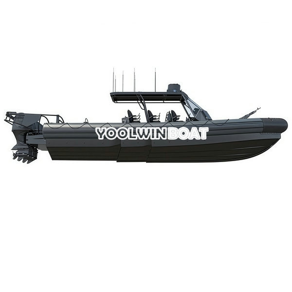 960 patrol aluminum rib boat