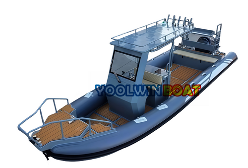 860 diving aluminum rib boat