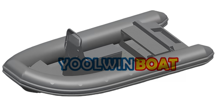 460 sport aluminum rib boat for work