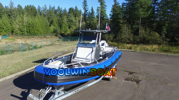 650 coast guard hard foam rib boat