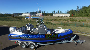 650 patrol foam collars rib boat