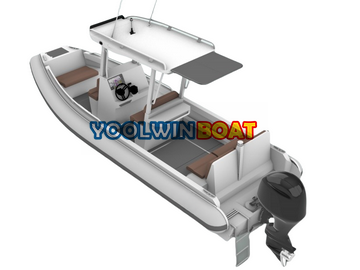 750 coast guard foam collar rib boat