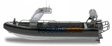 750 cabin police foam collar rib boat