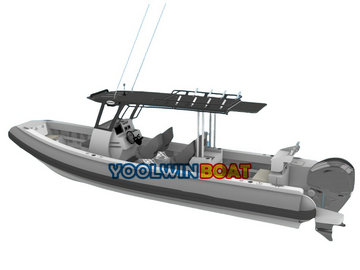 850 fishing foam collar rib boat