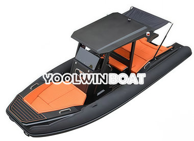 760 luxury leisure aluminum rib boat