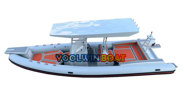 860 sports rib boat with toilet