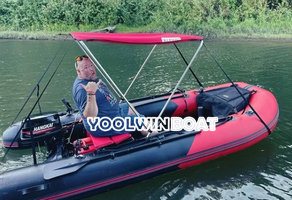 pvc rubber inflatable fishing boat