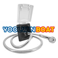 aluminum rib boats shower system