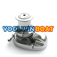 rib rigid inflatable boat electric windlass